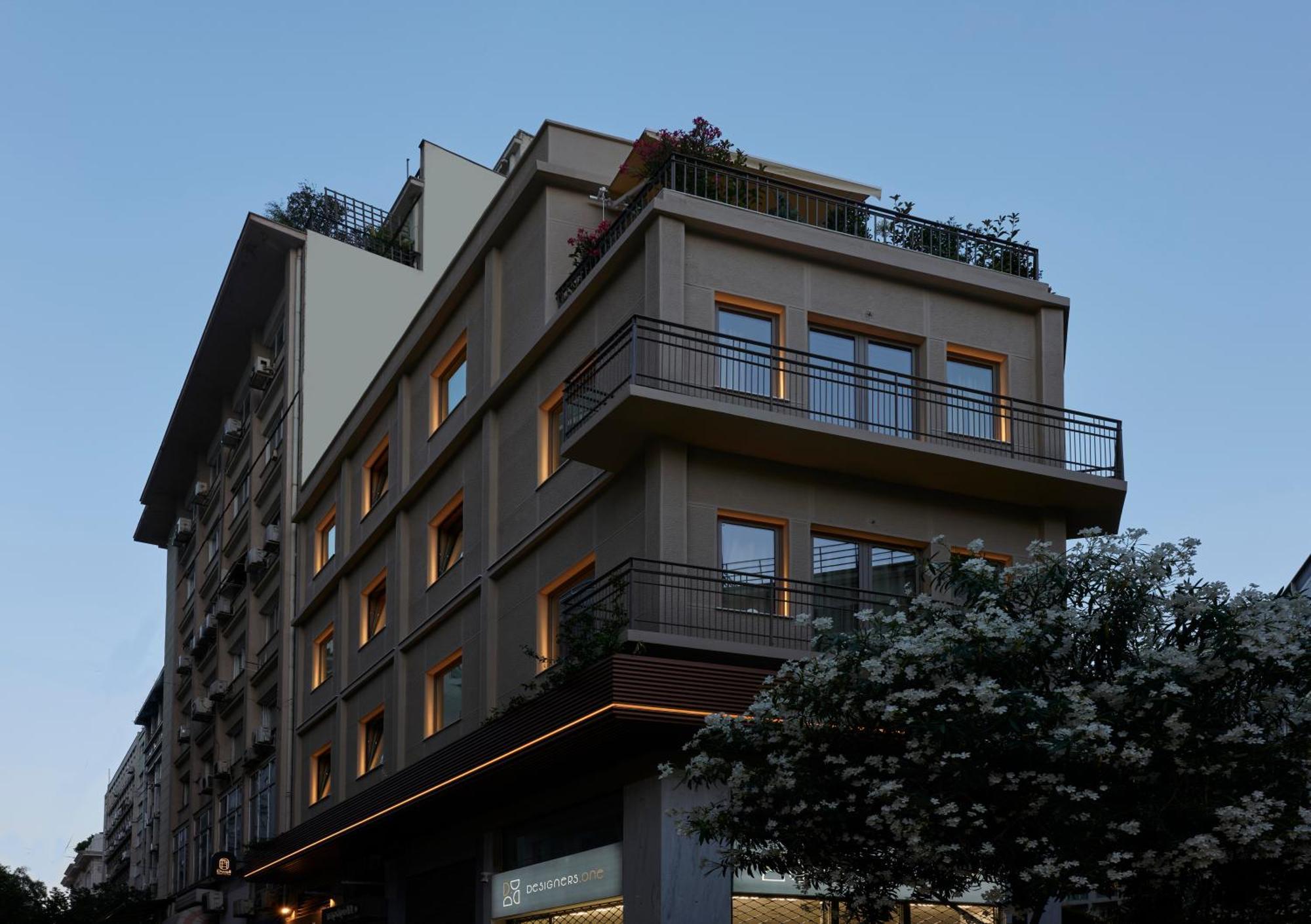 Dwell - Elegant City Stay Atenas Exterior foto